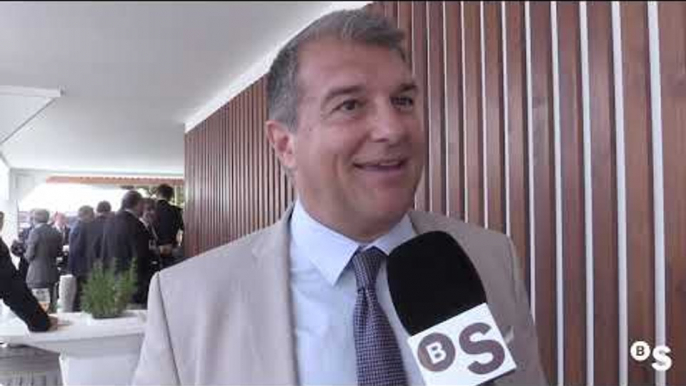 Entrevista a Joan Laporta Barcelona Open Banc Sabadell