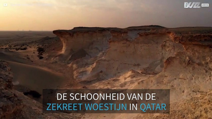 Time-lapse toont adembenemende landschappen van de Qatarese woestijn