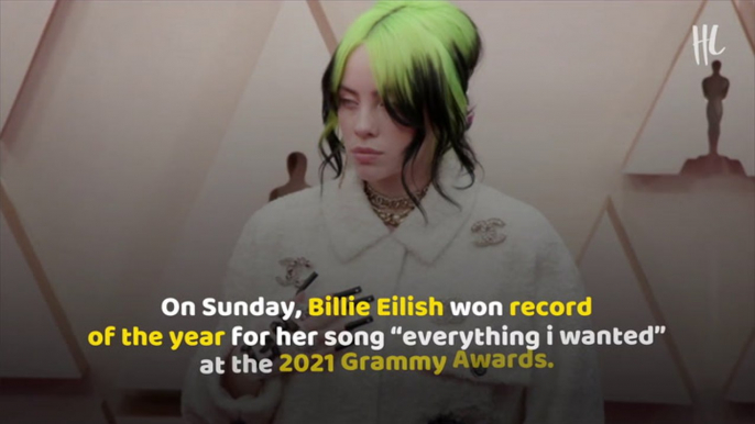 Billie Eilish Wins Record Of The Year Win But Says Megan Thee Stallion Deserves It