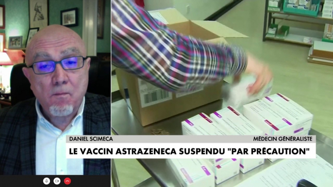 Suspension du vaccin AstraZeneca : «Je suis catastrophé de voir cet effet domino d’une angoisse politico-administrative qui fait que l’Europe est embourbée dans toutes ces histoires de précaution», réagit Daniel Scimeca