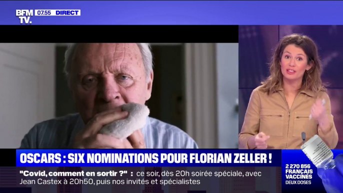 Le réalisateur français Florian Zeller nommé six fois aux Oscars pour son film "The Father"