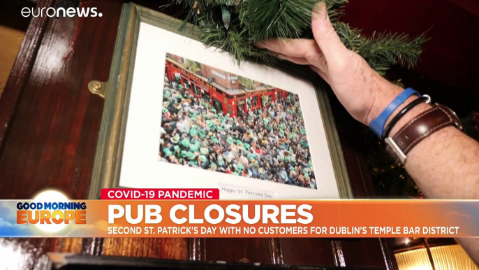 St Patrick's Day: Sobering milestone as Irish pubs closed for a second consecutive March 17