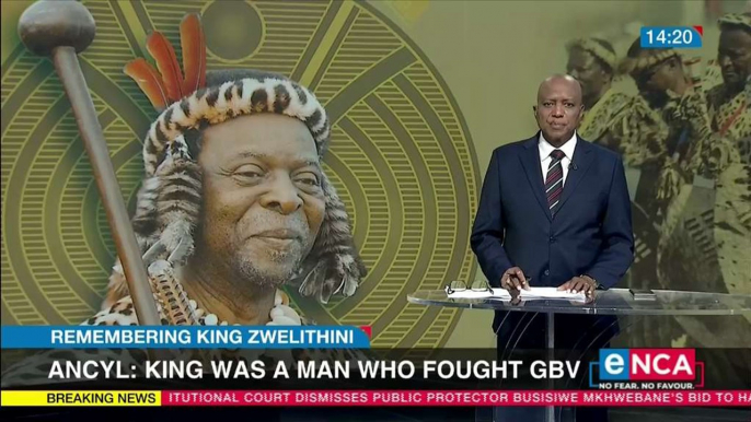 Political parties, unions pay tribute to King Zwelithini