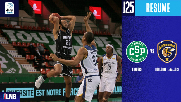 Limoges vs. Boulogne-Levallois (85-79) - Résumé - 2020/21