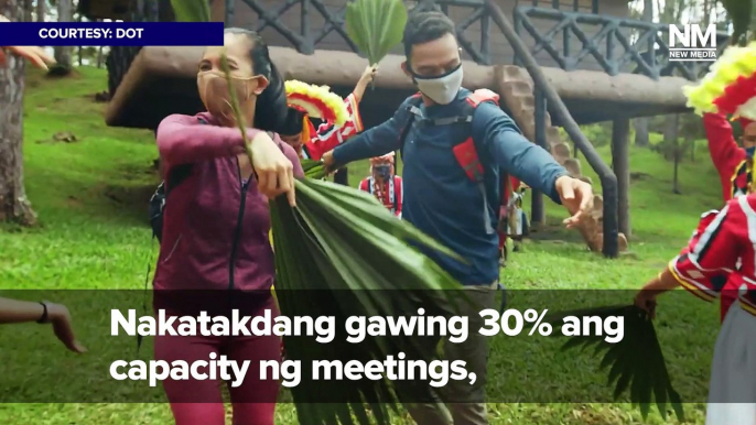 Nanindigan ang Department of Tourism sa mabagal at siguradong pagbubukas ng sektor sa gitna ng pagtaas ng kaso ng COVID-19 makaraang ipagutos ng IATF ang limitadong social events sa mga DOT-accredited establishments hanggang Easter Sunday o sa April 4.