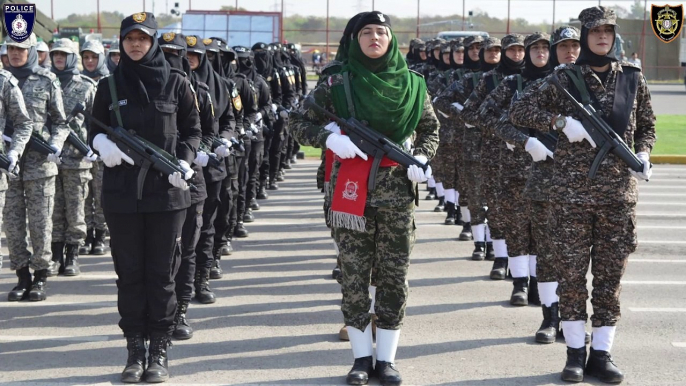 A SPECIAL CONTINGENT OF LADY COMMANDOS OF SPECIAL SECURITY UNIT TO PARTICIPATE IN PAKISTAN DAY PARADE