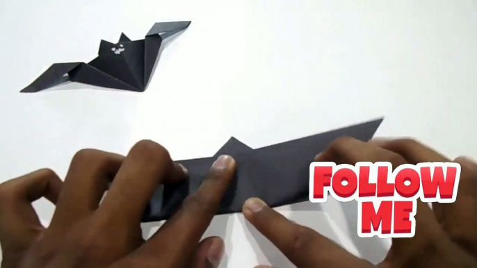 Paper Bat | Origami Flying Bat From Paper | Easy Origami Animals | Diy Easy Paper Crafts