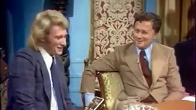 17 11 1973 - Samedi soir  2ème Chaîne - Philippe Bouvard avec Johnny Hallyday