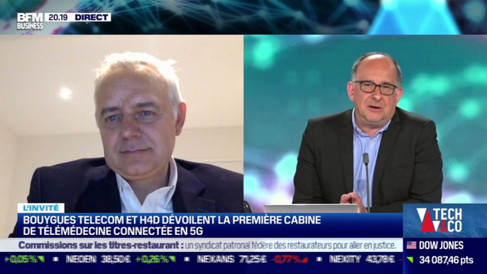 Stéphane Allaire (Bouygues Telecom) : Bouygues Telecom et H4D dévoile la première cabine de télémédecine connectée en 5G - 21/04