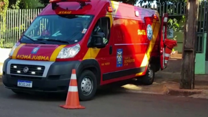 Idosa de 91 anos fratura a perna ao sofrer queda dentro de casa, no Bairro Cancelli