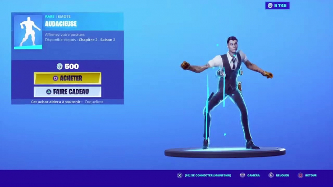 Nouvelle Danse Fortnite Audacieuse