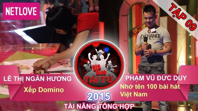 Gia Đình Tài Tử | Mùa 3 - Tập 09: Lê Thị Ngân Hương - Phạm Vũ Đức Huy