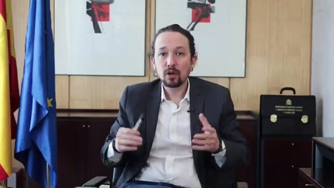 Pablo Iglesias se despide del Gobierno con un vídeo desde su despacho: "Ha sido un honor"