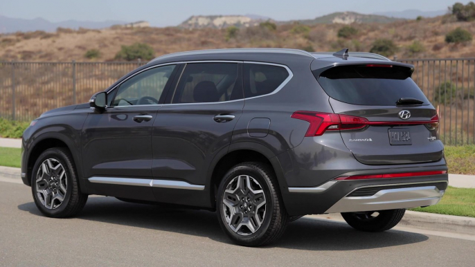 2021 Hyundai Santa Fe Hybrid Exterior Design