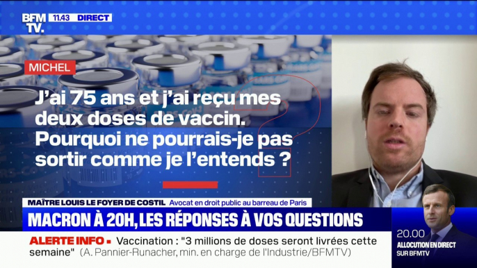 Faut-il déconfiner les personnes vaccinées ? BFMTV répond à vos questions