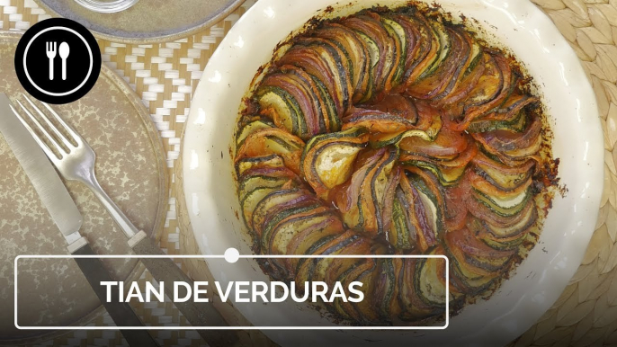 TIAN DE VERDURAS, la mejor forma de comer vegetales de una manera original