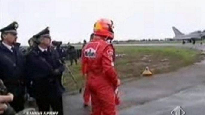 Ferrari F1 2003 GA vs Eurofighter Schumacher vs Cheli 2003