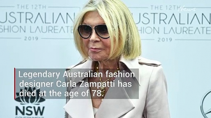 Carla Zampatti - Legendary Australian fashion designer dies, aged 78