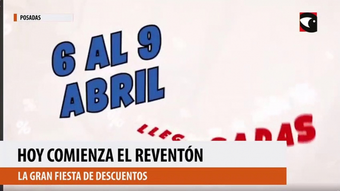 Hoy  comienza El Reventón, la gran fiesta de descuentos en los comercios de Posadas