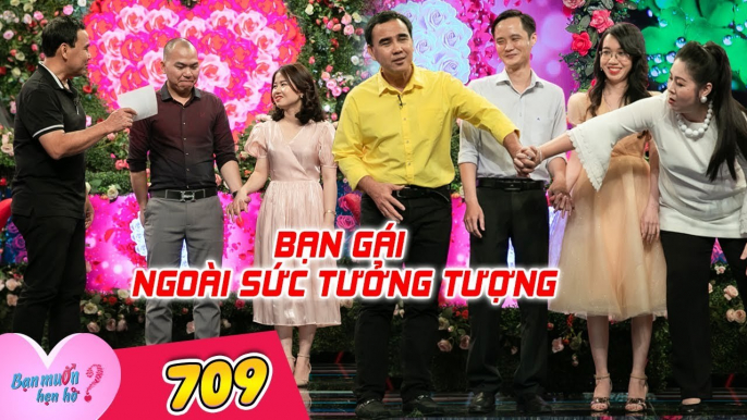 Bạn Muốn Hẹn Hò 709 I RUN BẦN BẬT gặp cô gái NGOÀI SỨC TƯỞNG TƯỢNG, chàng trai CHỚP CƠ HỘI hôn ngay