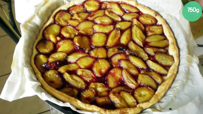 Tarte aux prunes facile