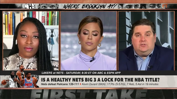Brian Windhorst Is Concerned About Kyrie Irving And James Harden'S Chemistry | First Take
