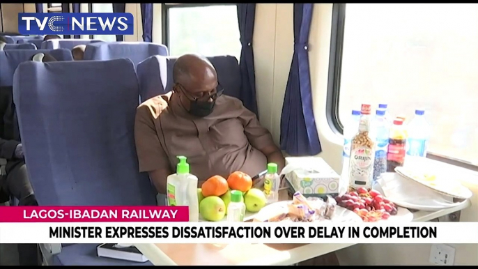 Minister expresses dissatisfaction over delay in completion of Lagos-Ibadan Railway