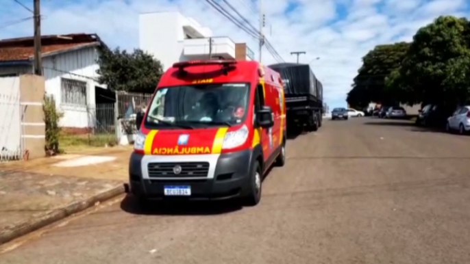 Mulher fica ferida ao sofrer queda em residência no Bairro São Cristóvão