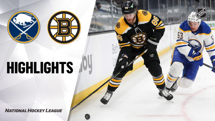 Sabres @ Bruins 4/13/21 | NHL Highlights