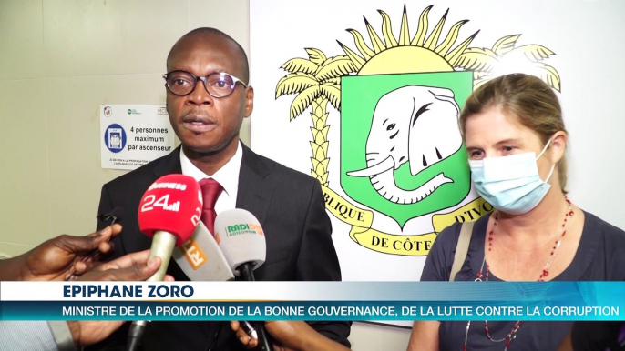 Bonne Gouvernance : Le Ministre Epiphane Zoro rencontre une délégation de la Banque Mondiale et l'Ambassadeur du Maroc