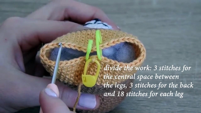 How To Crochet Basic Teddy Bear In Shorts Amigurumi Tutorial Part 2