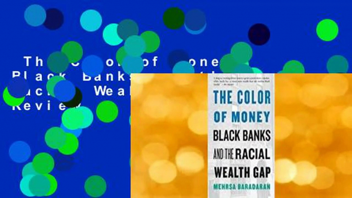 The Color of Money: Black Banks and the Racial Wealth Gap  Review