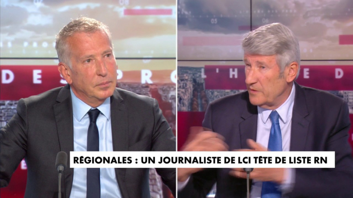 Phillipe Ballard, ex-journaliste de LCI et tête de liste RN à Paris, s'exprime sur CNEWS