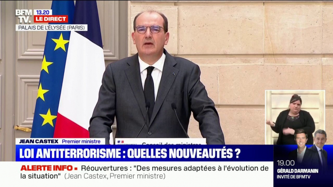 Jean Castex: "À travers Stéphanie Monfermé, comme à travers Samuel Paty, c'est la République qui a été visée"