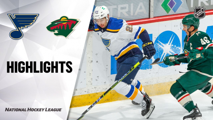 Blues @ Wild 4/28/21 | NHL Highlights