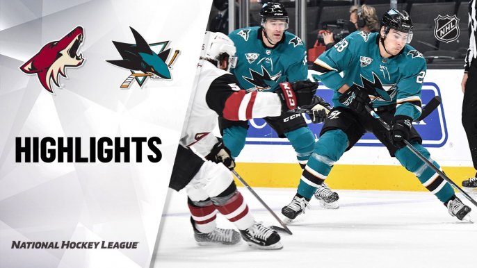 Coyotes @ Sharks 4/28/21 | NHL Highlights