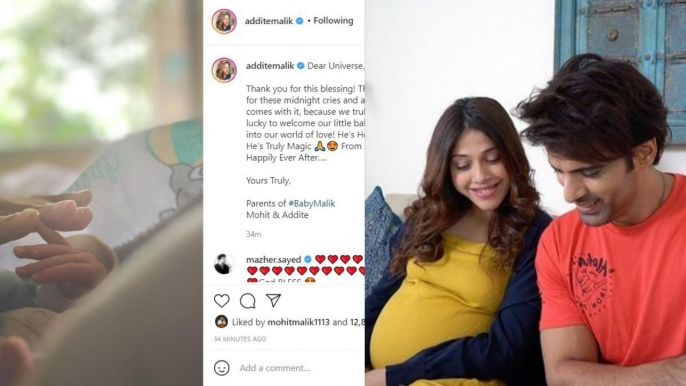 Aditi Malik Mohit Malik के घर आया Baby Boy, नन्हे मेहमान का हुआ स्वागत | Boldsky