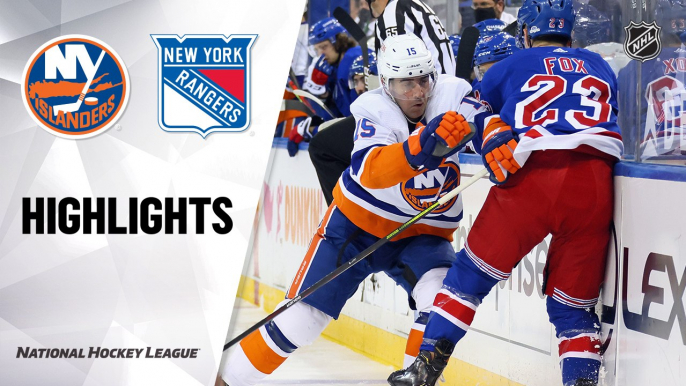 Islanders @ Rangers 4/29/21 | NHL Highlights