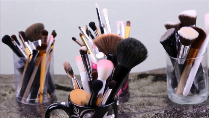 Makeup Brushes And Their Uses (Easiest & Cheapest) + How To Clean Brushes And Sponges!