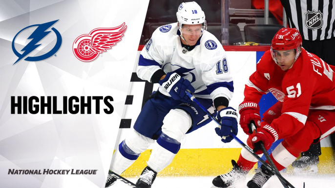 Lightning @ Red Wings 5/1/21 | NHL Highlights