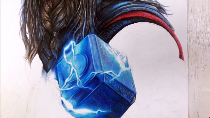 Drawing Bro Thor - Avengers-Endgame - Woa Art