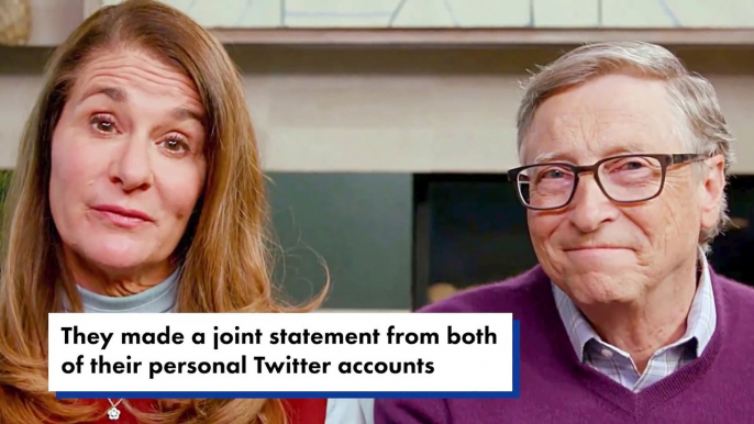 Bill and Melinda Gates announce they are getting divorced