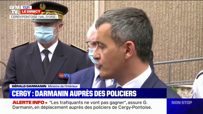 Gérald Darmanin: "À Fréjus, s'il y a ces difficultés, c'est parce qu'il y a une guerre contre l'islamisme radical et les trafics de stupéfiants"