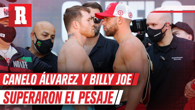 Así se vivió el pesaje de Saúl 'Canelo' Álvarez y el inglés Billy Joe Saunders