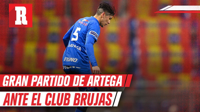 Gerardo Arteaga se lució con increíbles jugadas ante el Brujas