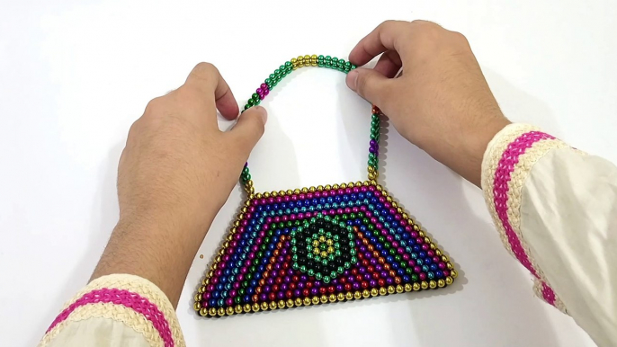 How To Make Hand Bag With Magnetic Balls|Ladies Hand Bag|Future Knowledge