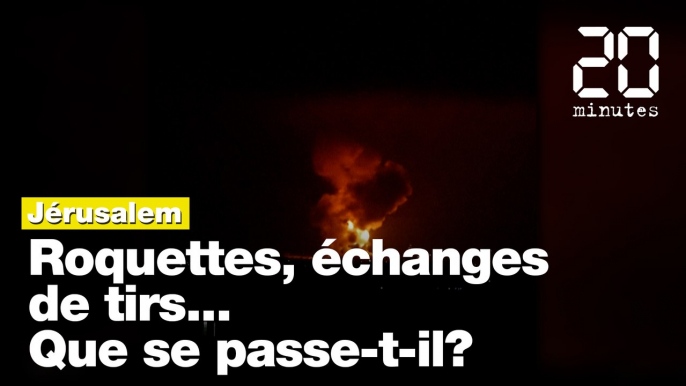 Tensions à Jérusalem: Roquettes, échanges de tirs, violences...Que se passe-t-il?