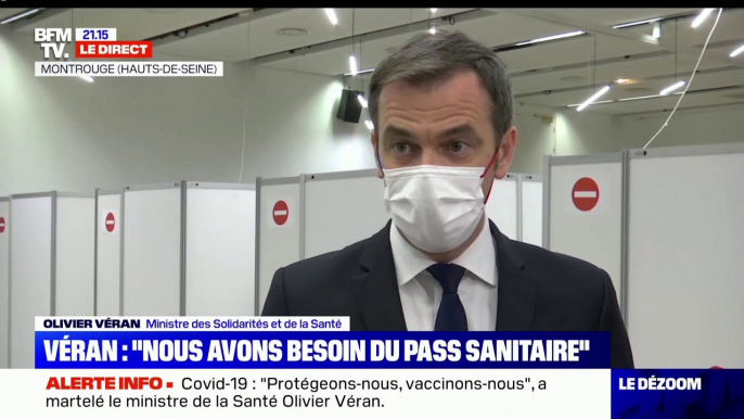 Covid-19: Olivier Véran publiera ce mercredi "un nouveau décret qui élargira la liste des personnes qui peuvent vacciner"