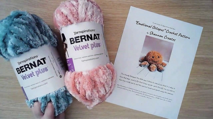 Crochet Emotional Octopus Mini Pattern (Beginner Friendly) Part 1