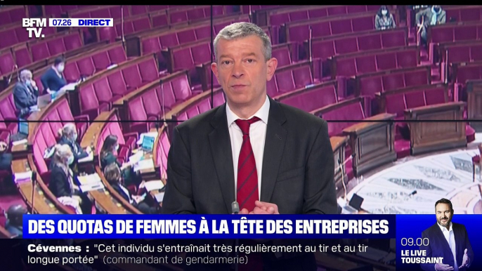 Des quotas de femmes à la tête des entreprises - 14/05